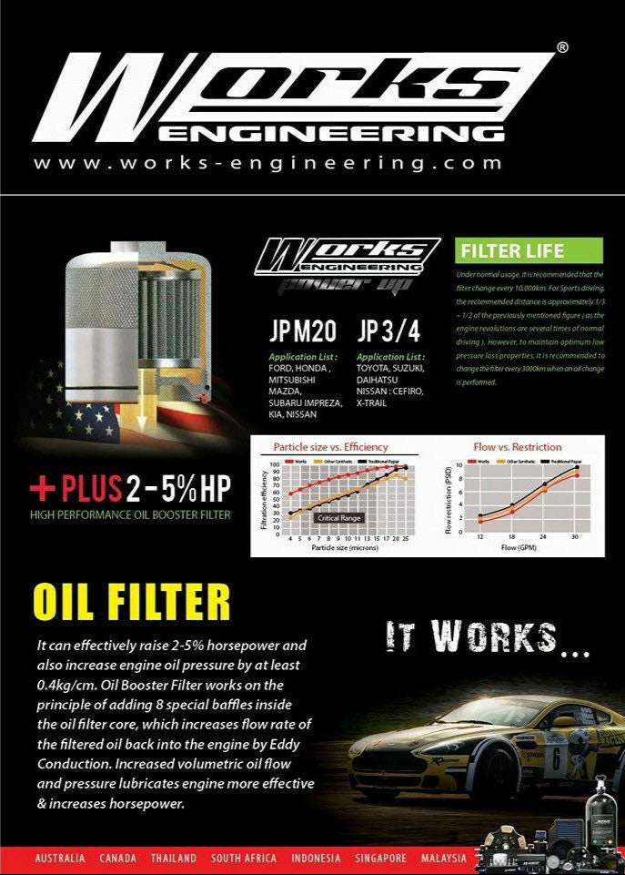 Works Engineering Engine Oil Filter